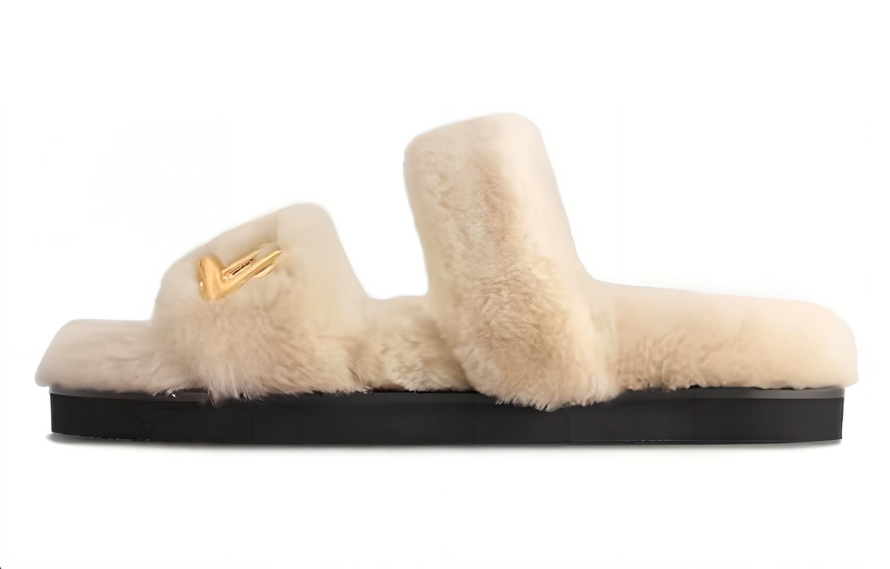 (Women) Louis Vuitton Slide 'Comfort Versatile Beige' 1AC70R