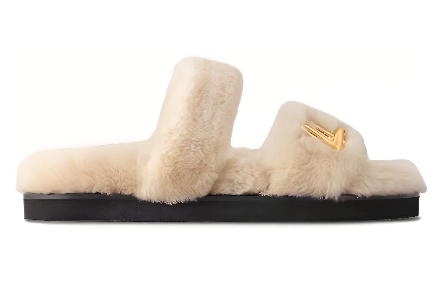 Order (W) Louis Vuitton Selipar 'Keselesaan Serbaguna Beige' 1AC70R