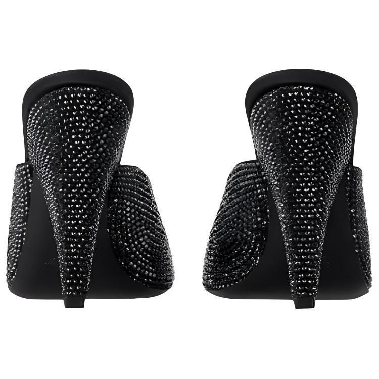 Purchase (W) ルイ・ヴィトン 「エレガントブラックレザー」スライド 1ACJ3D