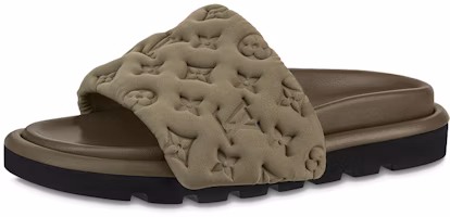 (Women) Louis Vuitton Slide 'Khaki' 1AA1E7 (Women) Louis Vuitton Slide 'Khaki' 1AA1E7