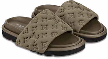 (W) 路易威登拖鞋‘卡其’ 1AA1E7 Order (W) 路易威登拖鞋‘卡其’ 1AA1E7