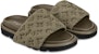 (W) Selipar Louis Vuitton 'Khaki' 1AA1E7