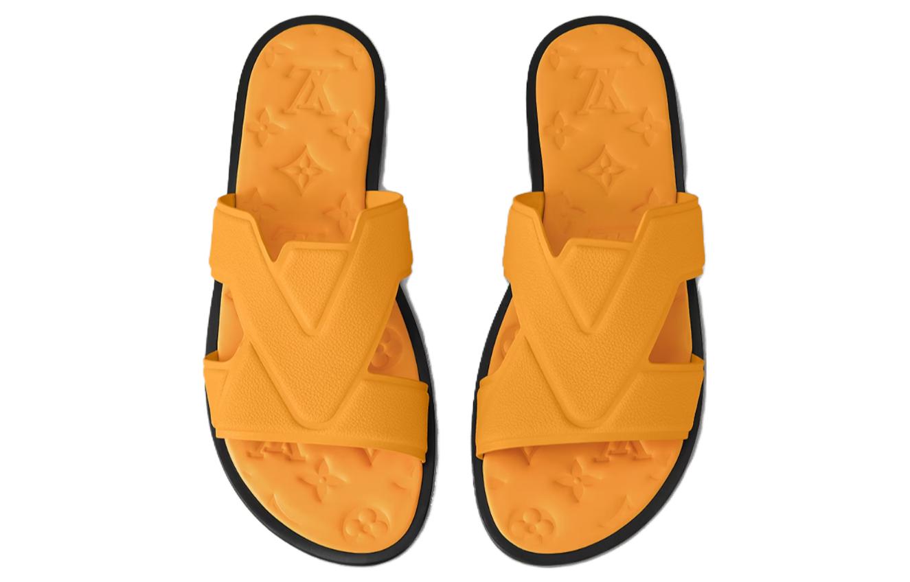 Shop (Women) Louis Vuitton Slide 'Orange' 1ABZ9W