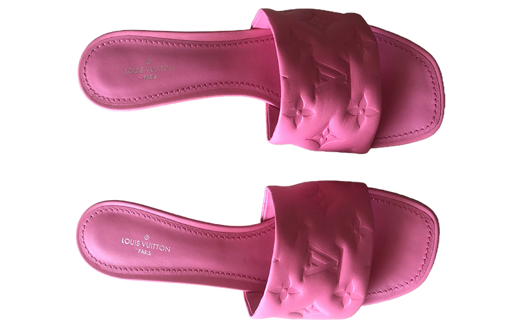 Shop (W) Louis Vuitton Selipar 'Keselesaan Merah Jambu' 1A8G5I