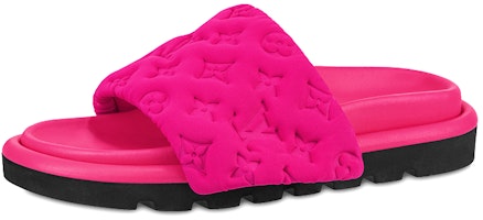 (Women) Louis Vuitton Slide 'Rose Pink' 1AA1DP (Women) Louis Vuitton Slide 'Rose Pink' 1AA1DP