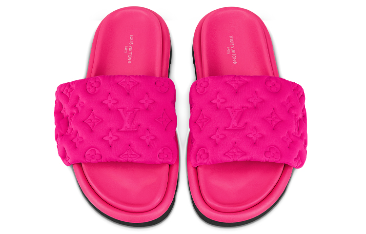 Shop (W) 루이비통 로즈핑크 슬라이드 (Luibitong Roseupingkeu Seullaideu) 1AA1DP
