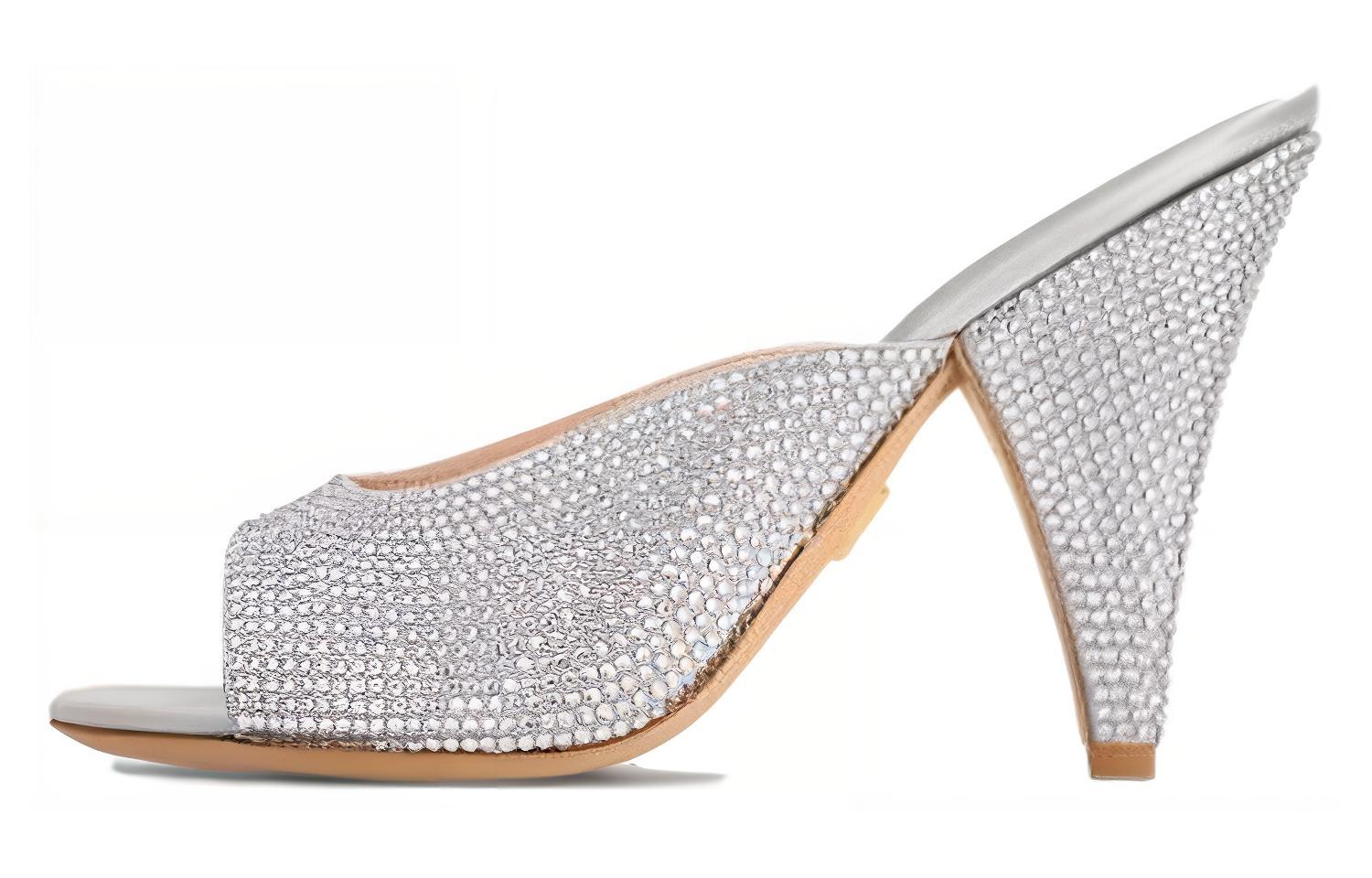 (Women) Louis Vuitton Slide 'Silver Comfort' 1ACJ47