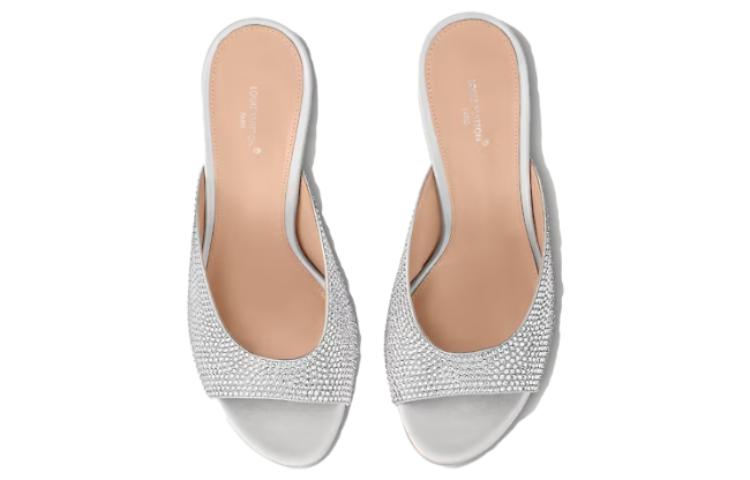 Shop (Women) Louis Vuitton Slide 'Silver Comfort' 1ACJ47