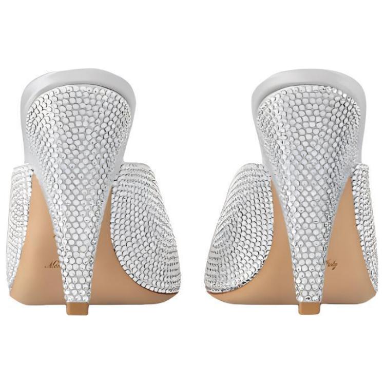 Purchase (Women) Louis Vuitton Slide 'Silver Comfort' 1ACJ47
