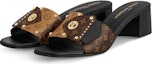 Shop (W) Louis Vuitton Selipar 'Studded Coklat' 1AD5A6