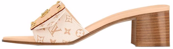 (Women) Louis Vuitton Slide Sandal 'Beige Monogram' 1AD5B2 (Women) Louis Vuitton Slide Sandal 'Beige Monogram' 1AD5B2