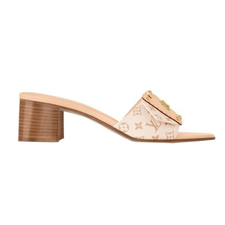 Order (Women) Louis Vuitton Slide Sandal 'Beige Monogram' 1AD5B2