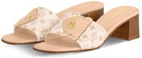 Shop (W) Sandal Slide Louis Vuitton 'Beige Monogram' 1AD5B2