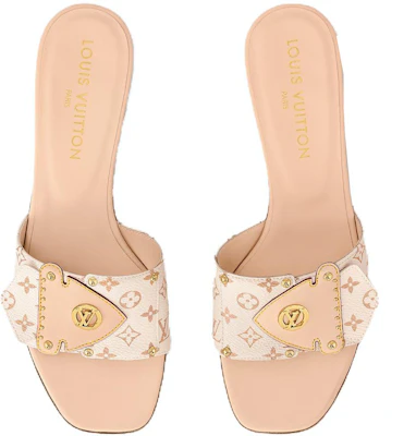 (Women) Louis Vuitton Slide Sandal 'Beige Monogram' 1AD5B2 Purchase (Women) Louis Vuitton Slide Sandal 'Beige Monogram' 1AD5B2