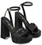 Order (W) Sandal Louis Vuitton 'Black Fashion' Hitam 1ABVRK