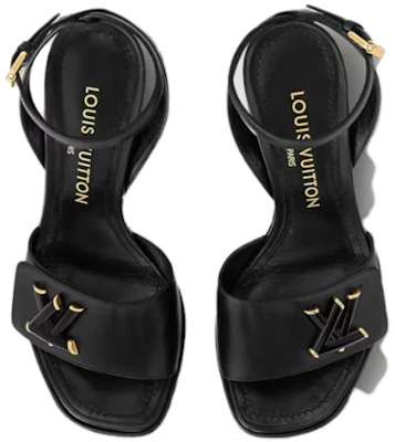 (Women) Louis Vuitton Slide Sandal 'Black Fashion' 1ABVRK Shop (Women) Louis Vuitton Slide Sandal 'Black Fashion' 1ABVRK