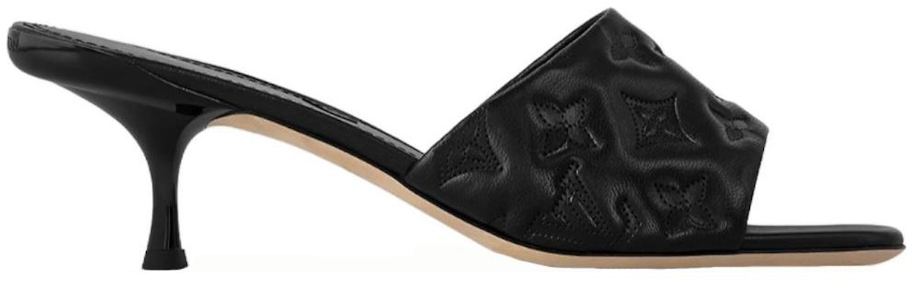 (Women) Louis Vuitton Slide Sandal 'Black Leather' 1ACJRD Order (Women) Louis Vuitton Slide Sandal 'Black Leather' 1ACJRD
