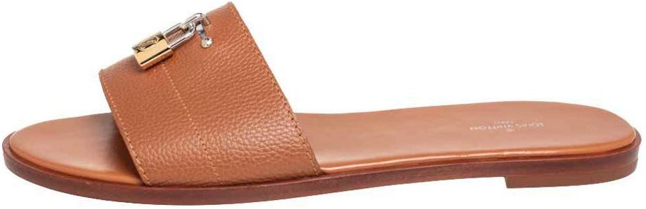 (W) 路易威登棕色拖鞋凉鞋 1A4FHD Buy (W) 路易威登棕色拖鞋凉鞋 1A4FHD