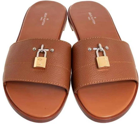 (Women) Louis Vuitton Slide Sandal 'Brown' 1A4FHD Shop (Women) Louis Vuitton Slide Sandal 'Brown' 1A4FHD