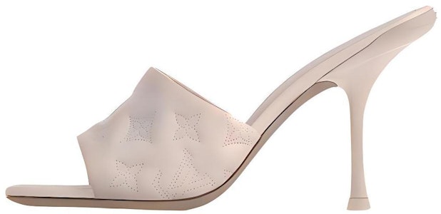 LOUIS VUITTON 皮革 舒適簡約 一字拖鞋 9cm 女款 淺粉色 Buy LOUIS VUITTON 皮革 舒適簡約 一字拖鞋 9cm 女款 淺粉色