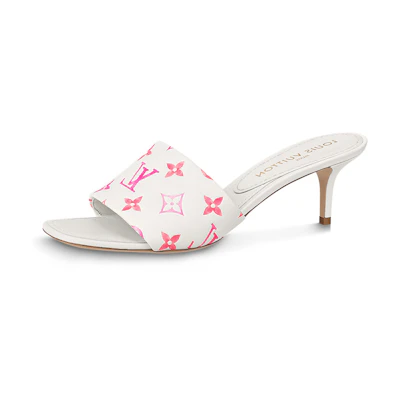 (W) LV Slide Sandal 'Pink-White'