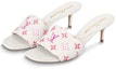 Shop (W) Sandal Louis Vuitton 'Merah Jambu-Putih' 1ABTU8