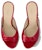 (W) Sandal Slide Louis Vuitton 'Kulit Merah Selesa' 1ACJ4M