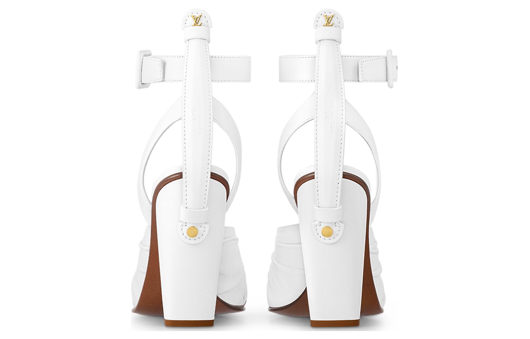 Purchase (Women) Louis Vuitton Slide Sandal 'White' 1AC6JC