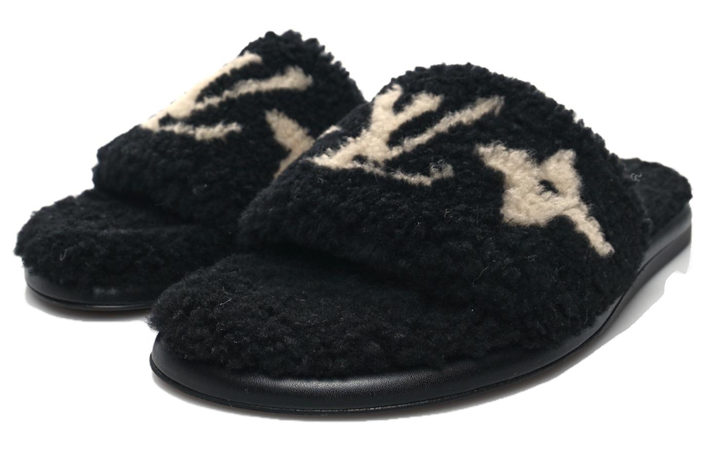 (W) LV Slides 'Black White' 圖 2