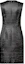 Lookbook (Women) Louis Vuitton Slim Fit Black Quilted Striped Sleeveless Short Dress Women 1AC38I