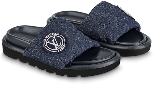 (W) 루이비통 블루 패션 슬라이드 (or 루이비통 블루 슬라이드) 1AABLT Shop (W) 루이비통 블루 패션 슬라이드 (or 루이비통 블루 슬라이드) 1AABLT