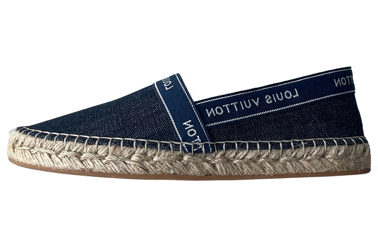 Buy LOUIS VUITTON 舒適套腳 漁夫鞋 女款 深藍色