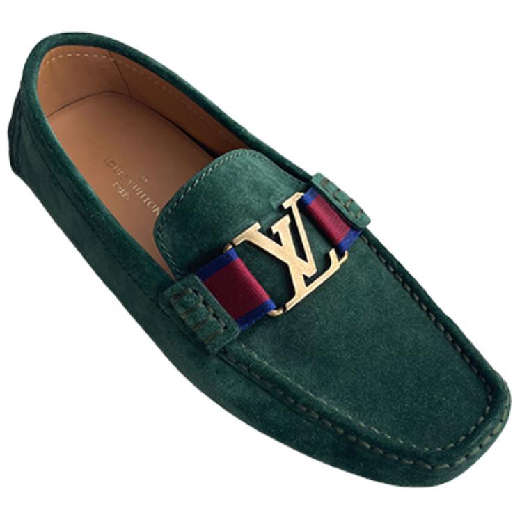 Order LOUIS VUITTON 舒適套足 休閒單鞋 女款 綠色