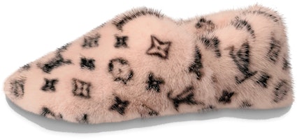 (Women) Louis Vuitton Slip-On 'Pink Leather' 1A5T00 (Women) Louis Vuitton Slip-On 'Pink Leather' 1A5T00