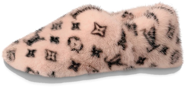 (W) 路易威登粉色皮革懒人鞋 1A5T00 Buy (W) 路易威登粉色皮革懒人鞋 1A5T00