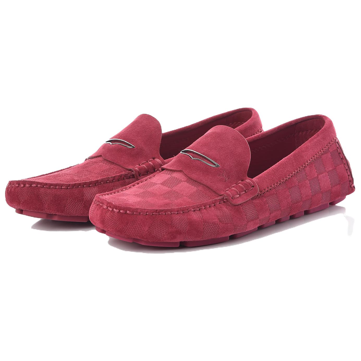 Order (W) Louis Vuitton Slip-On 'Burgundy Bayangan' 471048