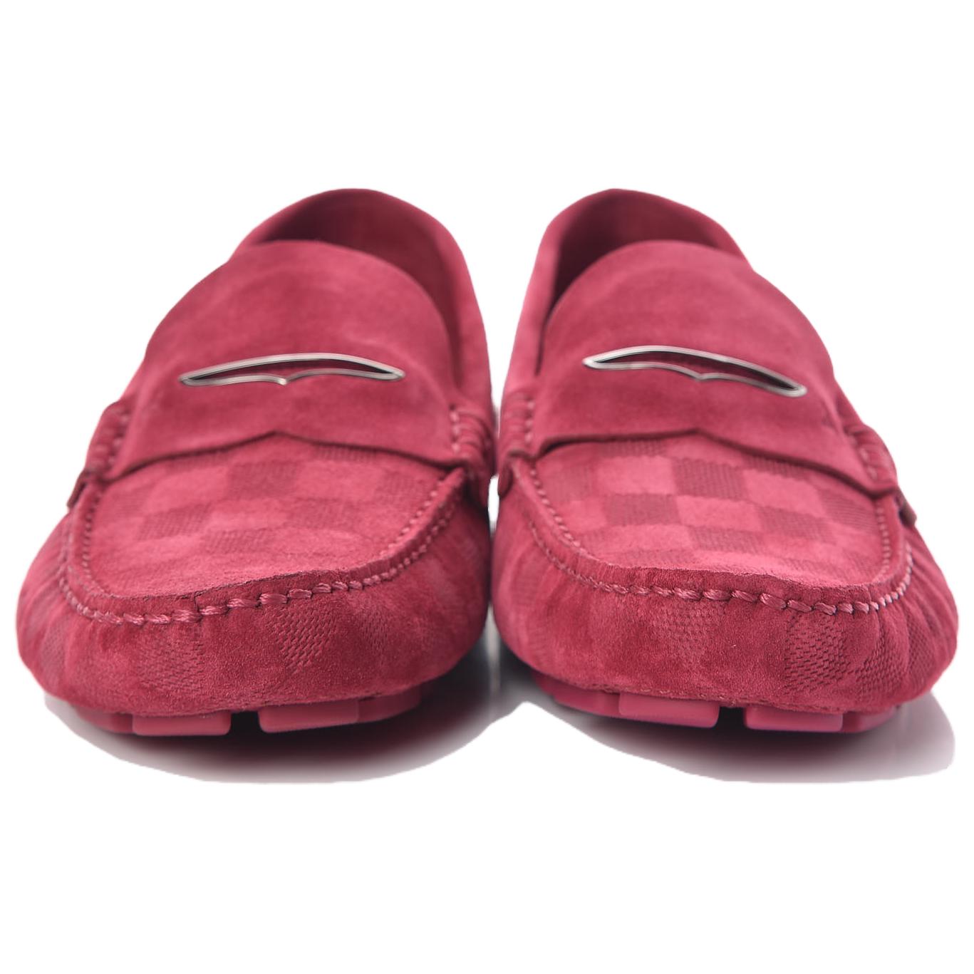 Lookbook (W) Louis Vuitton Slip-On 'Burgundy Bayangan' 471048