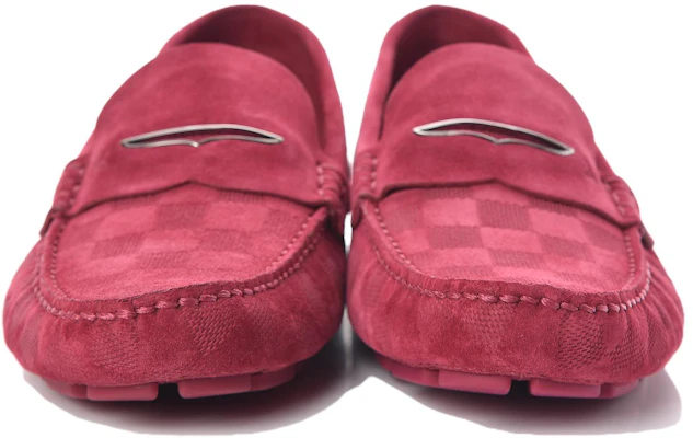 (W) Louis Vuitton Slip-On 'Burgundy Bayangan' 471048 Lookbook (W) Louis Vuitton Slip-On 'Burgundy Bayangan' 471048