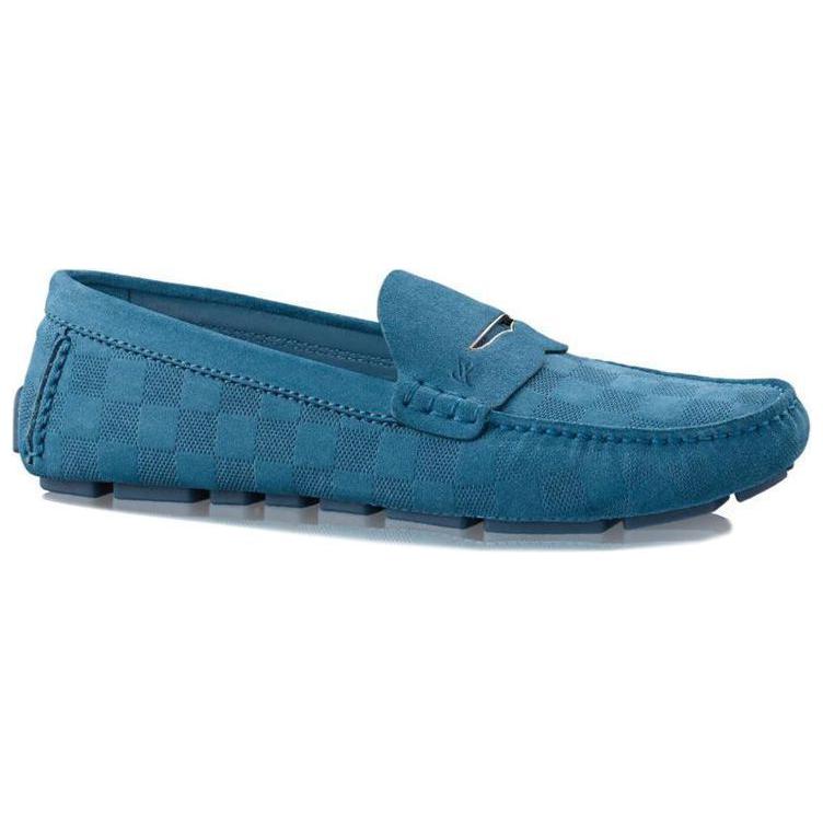 Order (W) Louis Vuitton Slip-On 'Biru Lautan Bayangan' 455622