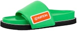 Buy (W) Louis Vuitton Slip-On Hujung Bulat Selesa 'Fashion Slide Hijau' 1A93TP