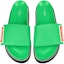 Lookbook (W) Louis Vuitton Slip-On Hujung Bulat Selesa 'Fashion Slide Hijau' 1A93TP