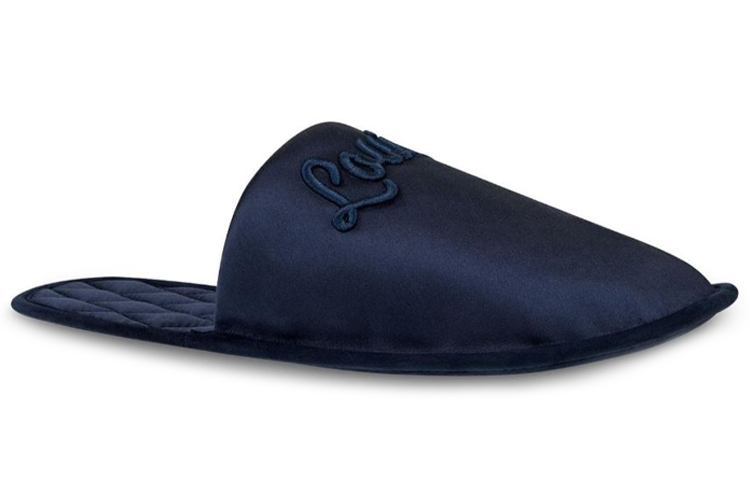 Order (W) Louis Vuitton Chausson ''Velours Satin Bleu Profond'' 1A4MC5