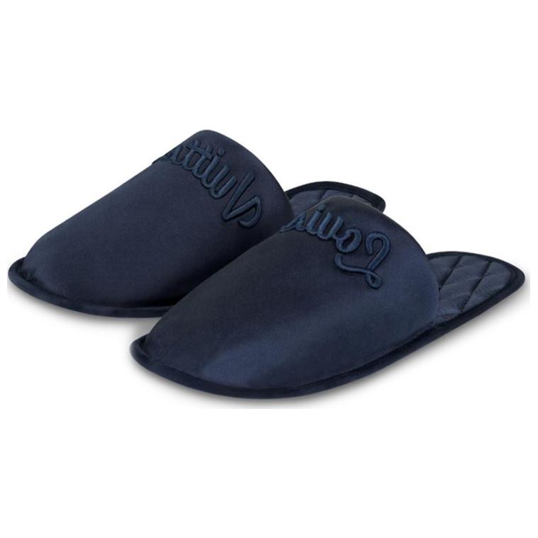 Lookbook (W) Louis Vuitton Chausson ''Velours Satin Bleu Profond'' 1A4MC5
