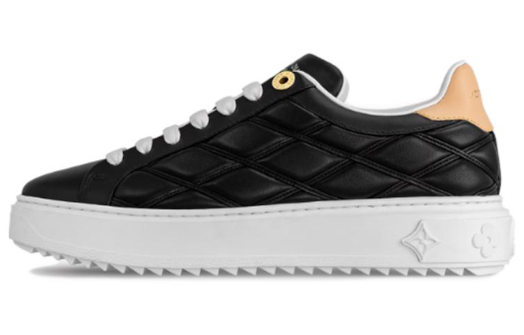 (Women) Louis Vuitton Sneaker Low 'Black Leather' 1ACJ2X