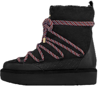LOUIS VUITTON 舒適時尚 短中筒 雪地靴 女款 黑色 Buy LOUIS VUITTON 舒適時尚 短中筒 雪地靴 女款 黑色