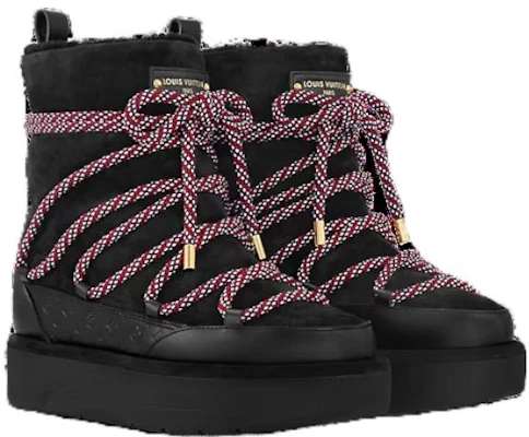 (W) Louis Vuitton Bottes Neige ''Confort Mode Mi-Hauteur Noir'' 1AC75P Lookbook (W) Louis Vuitton Bottes Neige ''Confort Mode Mi-Hauteur Noir'' 1AC75P
