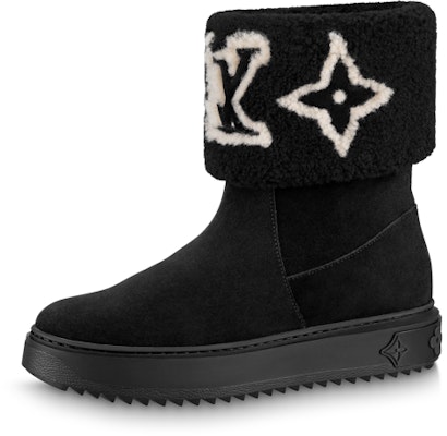 (Women) Louis Vuitton Snow Boot 'Fashionable Slip-On Black' 1AACHW Buy (Women) Louis Vuitton Snow Boot 'Fashionable Slip-On Black' 1AACHW