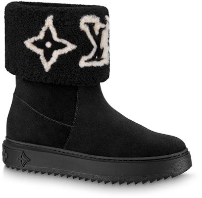(Women) Louis Vuitton Snow Boot 'Fashionable Slip-On Black' 1AACHW Order (Women) Louis Vuitton Snow Boot 'Fashionable Slip-On Black' 1AACHW