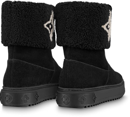 (Women) Louis Vuitton Snow Boot 'Fashionable Slip-On Black' 1AACHW Shop (Women) Louis Vuitton Snow Boot 'Fashionable Slip-On Black' 1AACHW