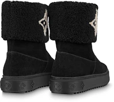 Shop LOUIS VUITTON 套穿時尚 雪地靴 女款 黑色